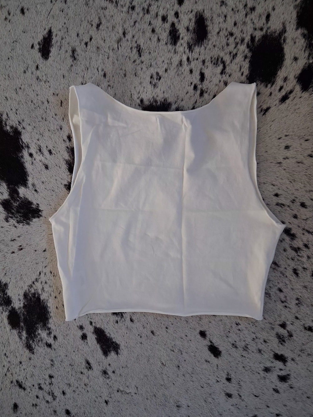 Princess Polly White Live to Ride Western Vintage Motorcycle Graphic Crop Top - Picture 9 of 16